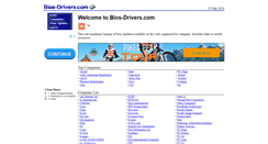 Desktop Screenshot of bios-drivers.com