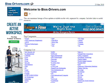 Tablet Screenshot of bios-drivers.com
